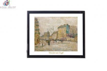 Mylar framed print "The Street"