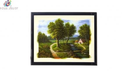 Mylar framed print "Greenery"