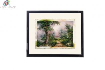 Mylar Framed Print – Mountain walk