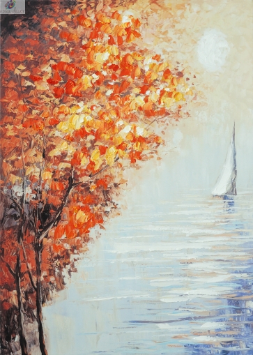 Oil painting Autumn