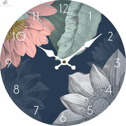 Wall clock Bloom