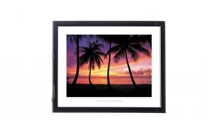 Mylar framed print "California Dream"