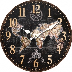 Wall clock Geography