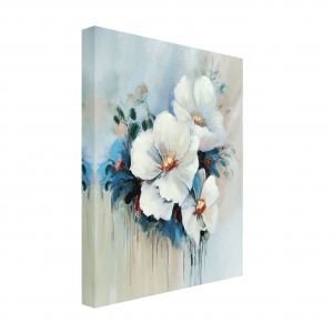 Oil painting White tenderness