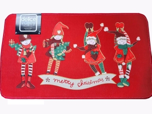 Christmas carpet Santa's Elves" 40x70cm.