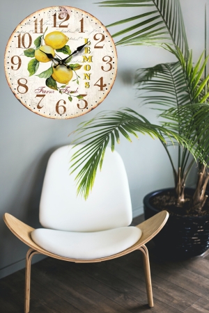 Wall clock Lemons