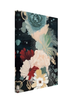 Oil painting Fairytale garden
