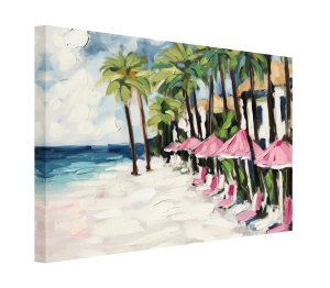 Oil painting Beach