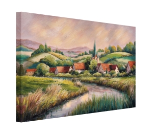 Oil painting Favorite view
