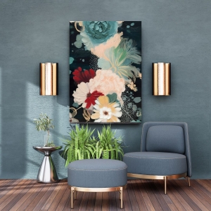Oil painting Fairytale garden